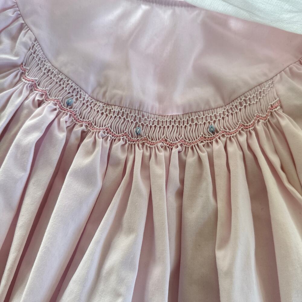 Jelly n' Jam Vintage Pink Dress - 24 Months - Scalloped - Picture 4 of 9
